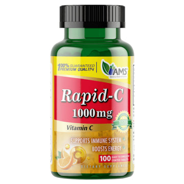 AMS Rapid C 1000mg 100 tablets
