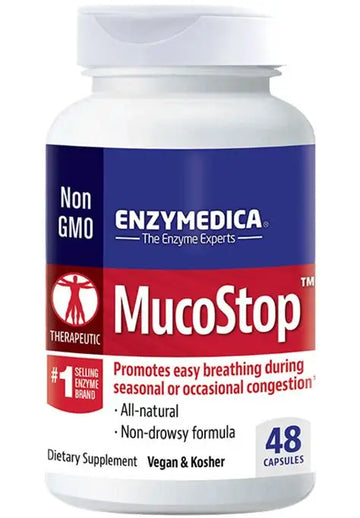 Enzymedica Mucostop 48 Capsules