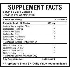 Florabiotix 50 Billion 30 capsules