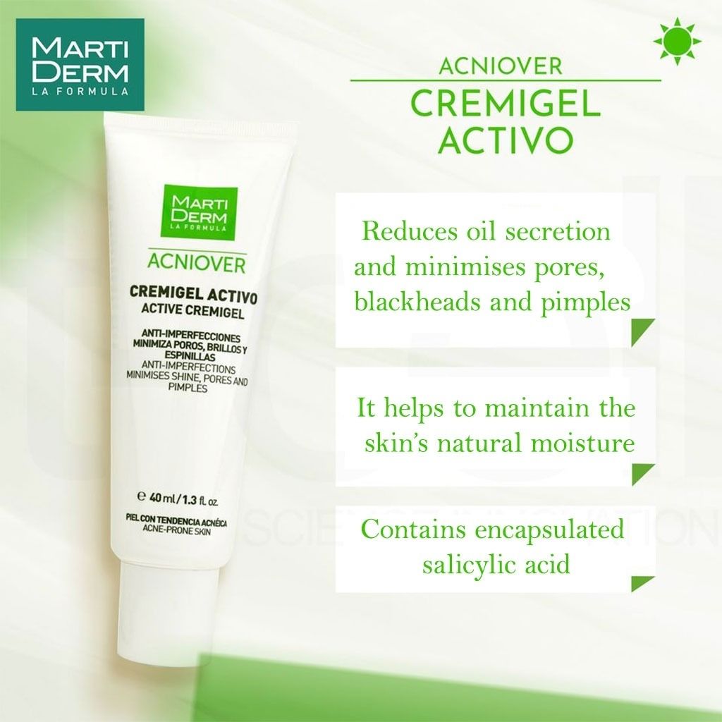 Martiderm Acniover Active Cremigel 40ml