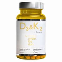 Under the skin D3+K2 60 capsules