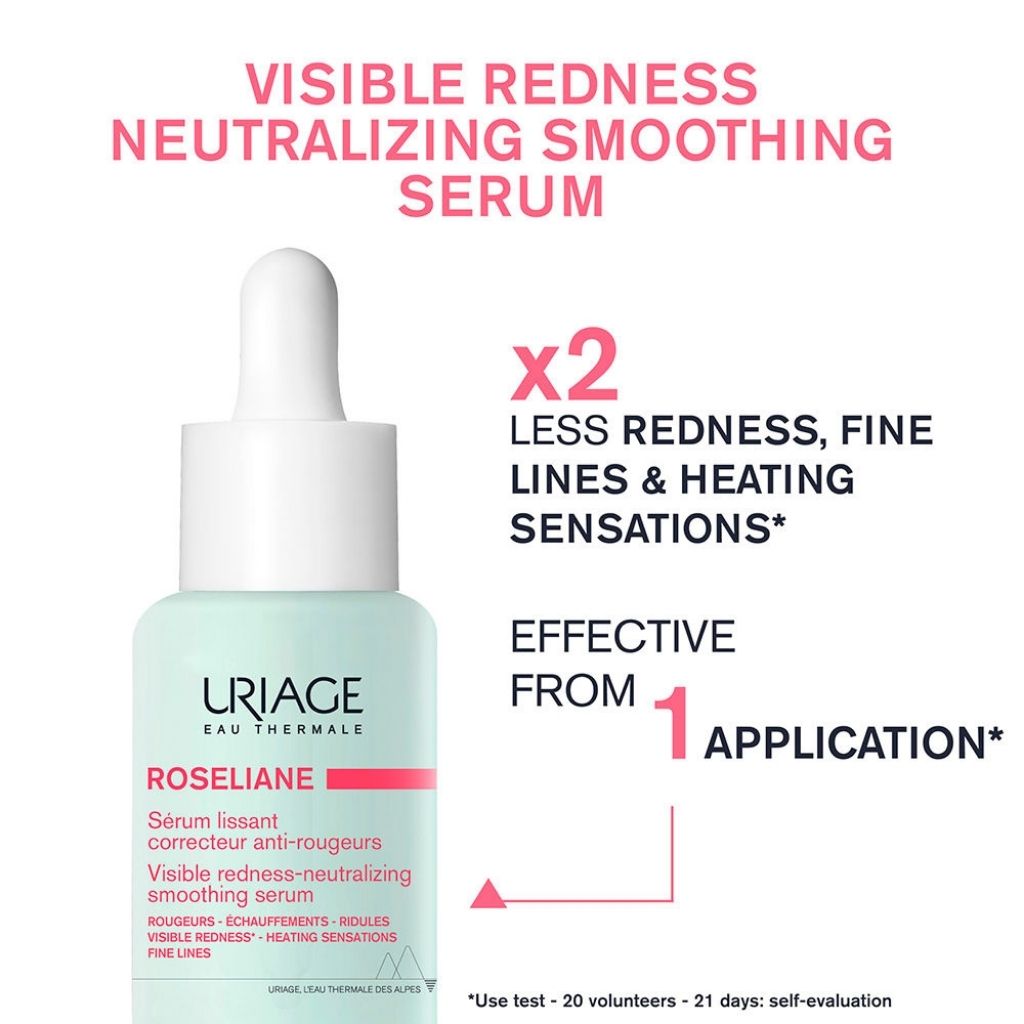 Uriage Roseliane Visible Redness Neutralizing Smoothing Serum 30ml