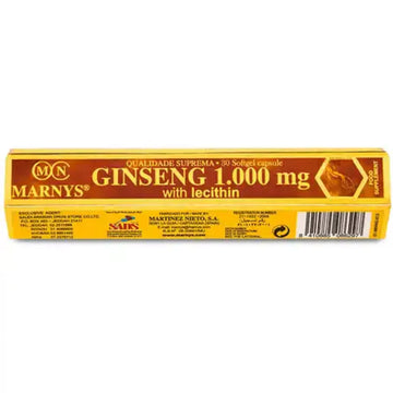 Marnys Ginseng 30 capsules 1000 mg