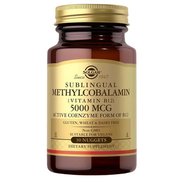 Solgar B12 methyl cobalamine 5000mcg