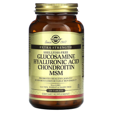 Solgar Glucosamin, Chondroitin, MSM, HA 120 tab