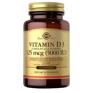 Solgar Vit D3 5000Iu 100  Softgels